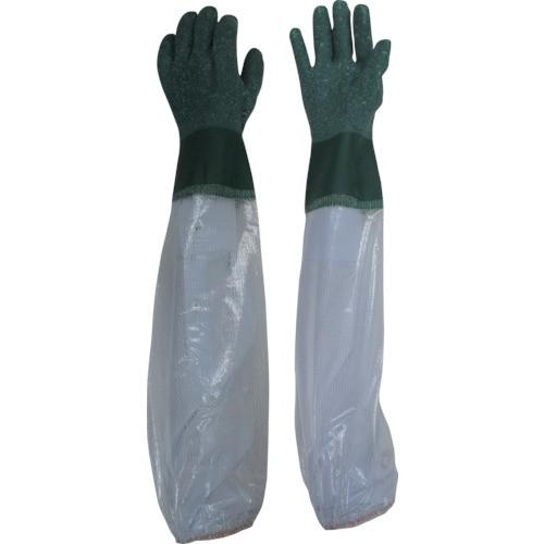 ビニスター 腕カバー付手袋 竹 L 615-L