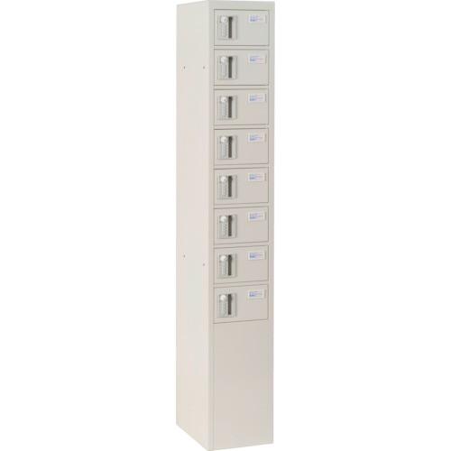 (送料別途)(直送品)仁張 貴重品ロッカー(1列8段)暗証番号錠 TS-018A