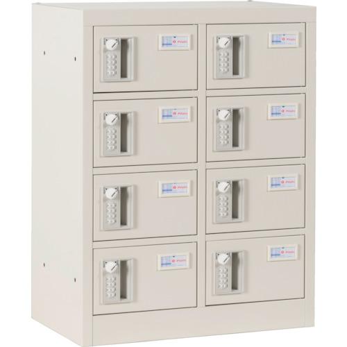 (送料別途)(直送品)仁張 貴重品ロッカー(2列4段)暗証番号錠 TS-024A