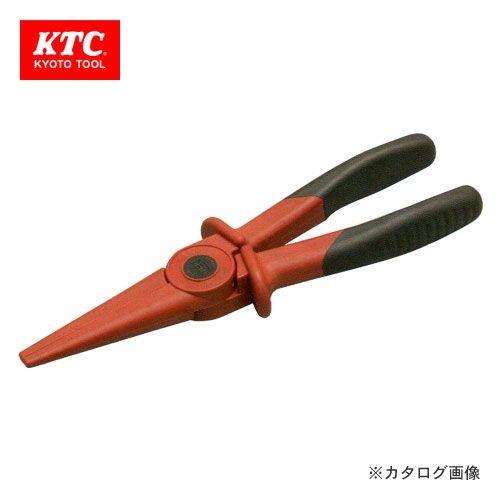 KTC 樹皮製絶縁ノーズプライヤ ZPSL-220R