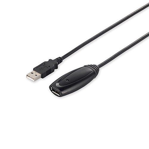 バッファロー BUFFALO USB2.0リピーターケーブル (A to A) 5.0m ブラック ...