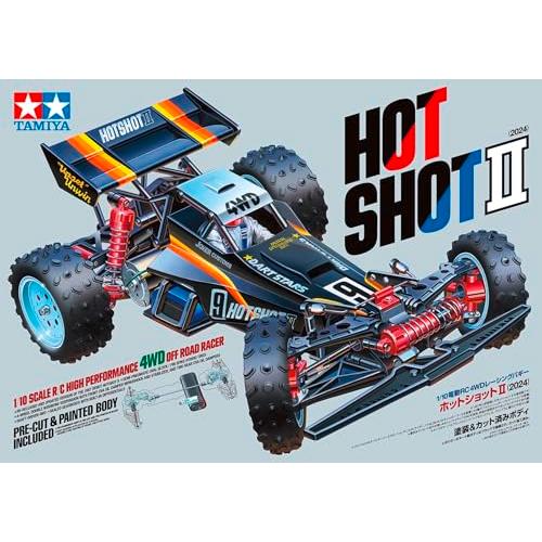 タミヤ 1/10電動RCカー ホットショットII (2024) 58737