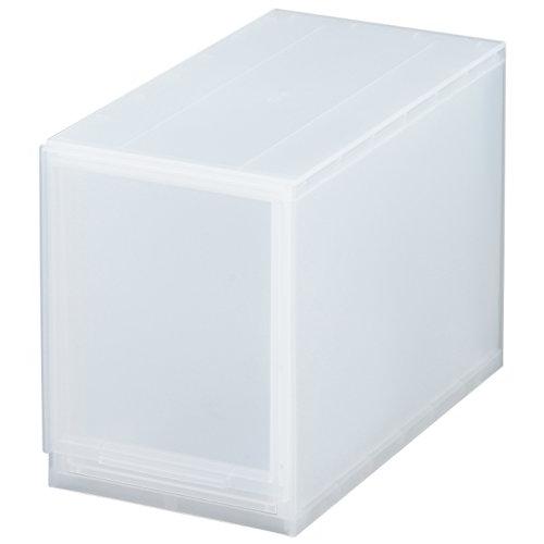 サンカ モジュールケース 組み合わせ自由自在 引き出し収納ケース スリムL クリア ライフスタイルに...