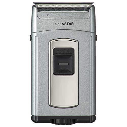 ロゼンスター 電気カミソリ 水洗いポケそり 2枚刃 メンズシェーバー 乾電池式 水洗い可能 WET剃...