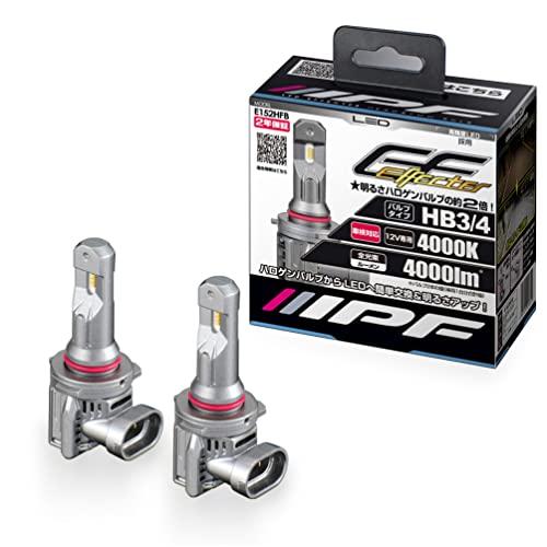 IPF ヘッドライト フォグランプ LED 車用 HB3 HB4 4000lm 4000K 温白色 ...