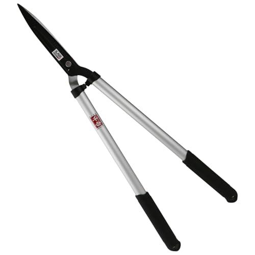 千吉(Senkichi) アルミ柄 刈込鋏 ILAFLON フッ素加工刃 長柄 刃長165mm 切断...