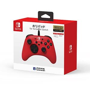 【任天堂ライセンス商品】ホリパッド for Nintendo Switch レッド 有線接続 【Nintendo Switch対応】