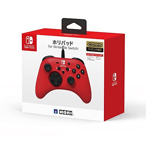 【任天堂ライセンス商品】ホリパッド for Nintendo Switch レッド 有線接続 【Ni...