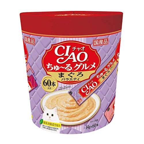 CIAO (チャオ) ちゅ~るグルメ まぐろバラエティ 60本