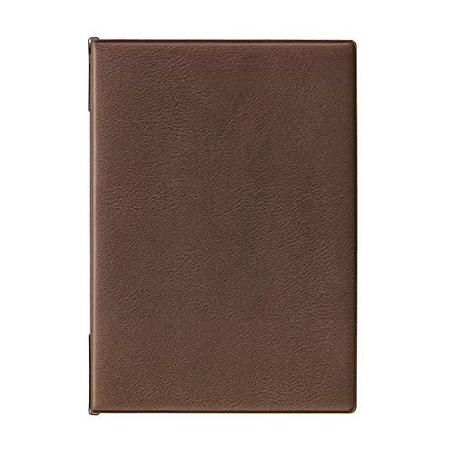 オープン工業 メニューファイル レザー調 B5 茶 MN-171-BR