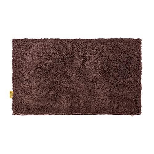 オカ(OKA) 乾度良好 Dナチュレ バスマット 約50×80cm ブラウン( お風呂マット 大判 ...