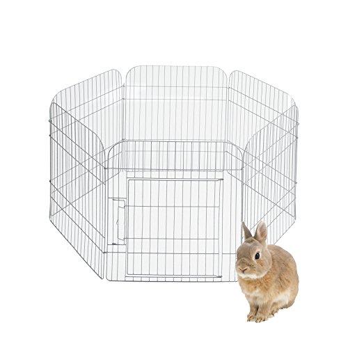 ジェックス ラビットサークルH65 モダンリビング シルバー 幅50×高さ65cm×6枚入り