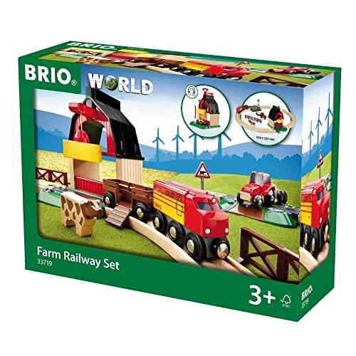 BRIO 木製レール 知育玩具 ファームレールセット 33719対象年齢 3歳~ 誕生日 クリスマス...