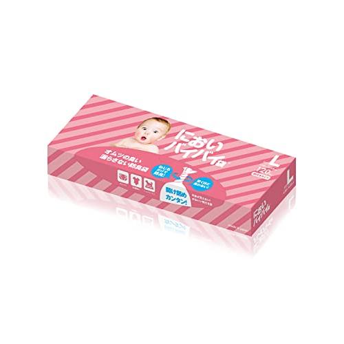 においバイバイ袋 赤ちゃん用 おむつが臭わない袋 Lサイズ 120枚入り SK6565