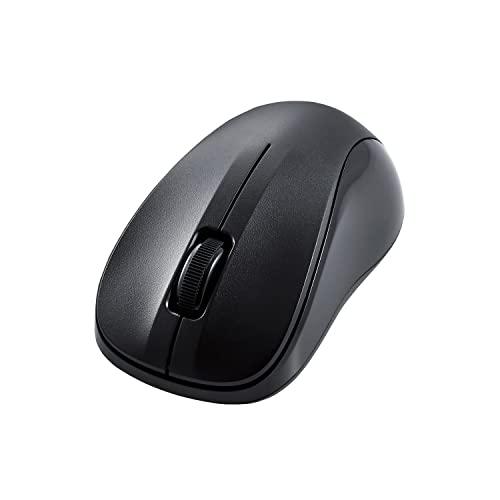 エレコム ワイヤレスマウス Bluetooth 3ボタン Sサイズ 抗菌 ブラック M-BY10BR...
