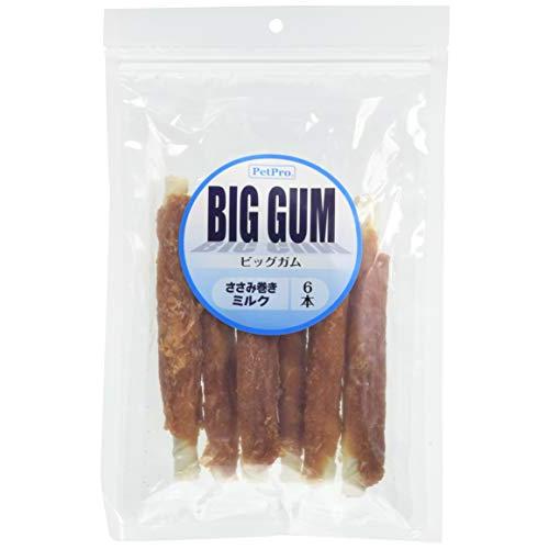 ペットプロ おいしいおやつ ささみ巻きミルクガム 6本入