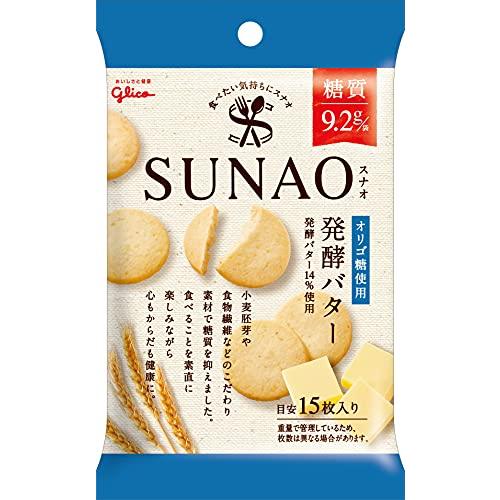 江崎グリコ SUNAO スナオ 発酵バター 31g×10袋 お菓子 おかし ビスケット クッキー ロ...