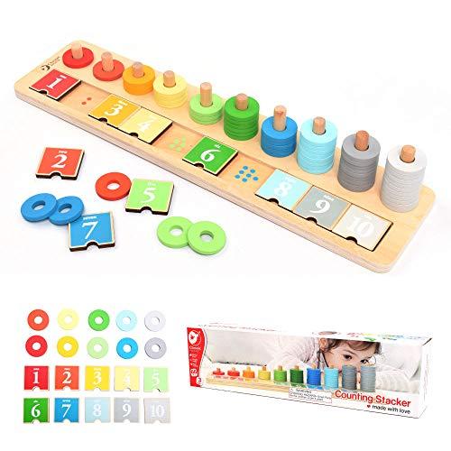 [ Classic World クラシックワールド カウンティング スタッカー ] スタッキングトイ...