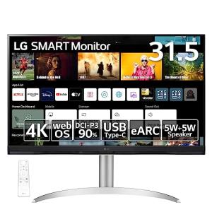 LG スマートモニター / 32SQ730S-W 31.5インチ / 4K / webOS22搭載 / VA/アンチグレア/AirPlay 2｜plusa-main