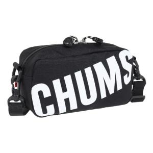 [チャムス] Bag Recycle Shoulder Pouch メンズ Black｜plusa-main