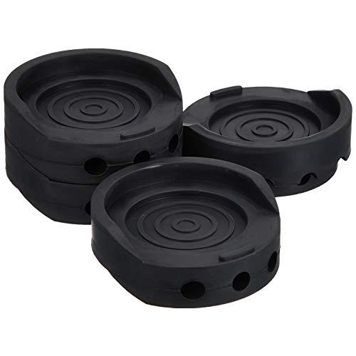 和気産業 ハイパー防振ゴムマット 洗濯機・冷蔵庫用 黒 40~60mm用 洗濯機 滑り止め 振動吸収...