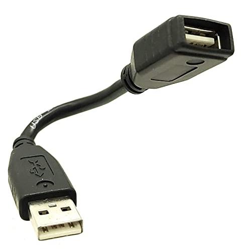 オーディオファン フレキシブルタイプ USBケーブル USB Aタイプ メス オス USBポート 延...