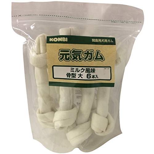 コンビ 犬用おやつ ミルク風味骨型大(7.5インチ) 6本入り