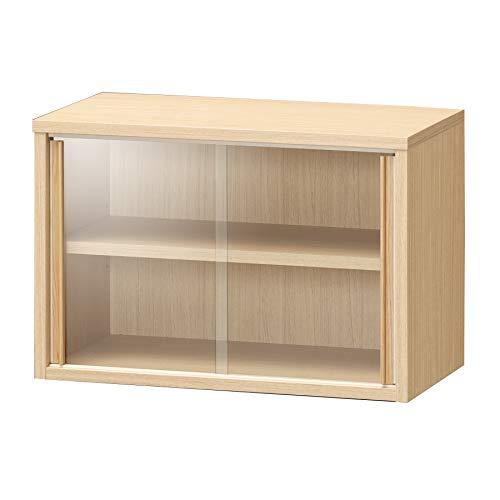 白井産業 食器棚 ミニカップボード キッチン収納 ガラスキャビネット 同シリーズで組み合わせ自由自在...