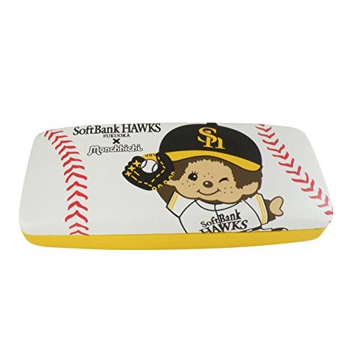 モンチッチ×球団コラボ　メガネケース　ソフトバンクホークス