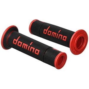 domino(ドミノ) グリップ A450 レーシングタイプ ブラック×レッド｜plusa-main