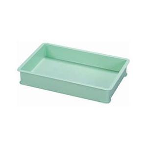 三甲 PPカラー番重A型 グリーン ABV8502