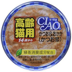 CIAO (チャオ) 14歳からのかつお&おかか(かつお節) 75g 24個セット