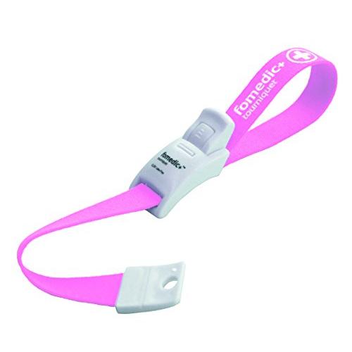 ラテックスフリーワンタッチ駆血帯(フォーメディックプラス) ピンク /8-6320-02