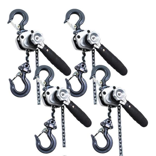 ベストアンサー レバーホイスト 0.25t VM 4台 レバホ 250kg 0.25トン 軽量化 小...