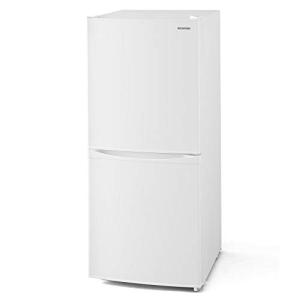 アイリスオーヤマ 冷蔵庫 142L 小型 一人暮らし 幅50cm 大容量 冷凍室 静音設計 省エネ基準達成率103% 右開き ホワイト IRSD