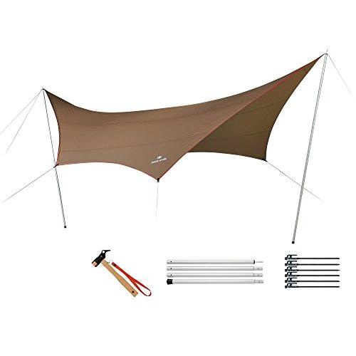 スノーピーク(snow peak) タープ/R HDタープ シールド ヘキサ M Pro セット T...