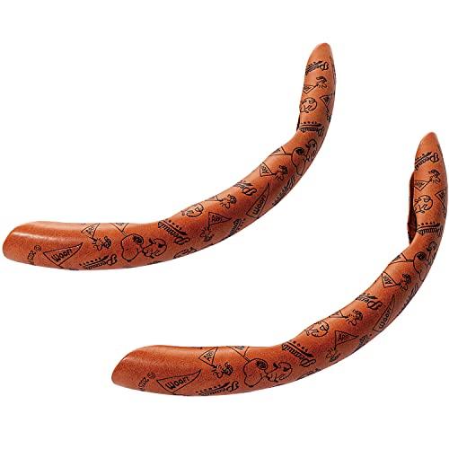 ボンフォーム(BONFORM) ハンドルカバー QKスヌーピーチア 取付簡単 S・M兼用 キャメル ...