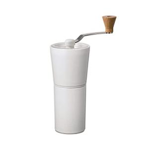 HARIO(ハリオ)Ceramic Coffee Grinder コーヒー粉30g ホワイト 有田焼 シンプル S-CCG-2-W｜plusa-main