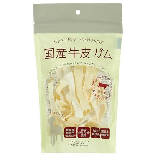 ファッド (FAD) 国産牛皮ストリップ 約50g 犬用 ガム ダッドウェイペット