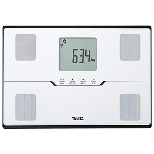 タニタ 体重 体組成計 ホワイト BC-768 WH スマホでデータ管理 立てかけ収納OK