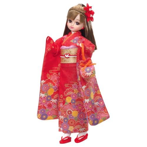 タカラトミー リカちゃん ドール LD-30 Kimonoリカちゃん 紅 着せ替え おままごと おも...