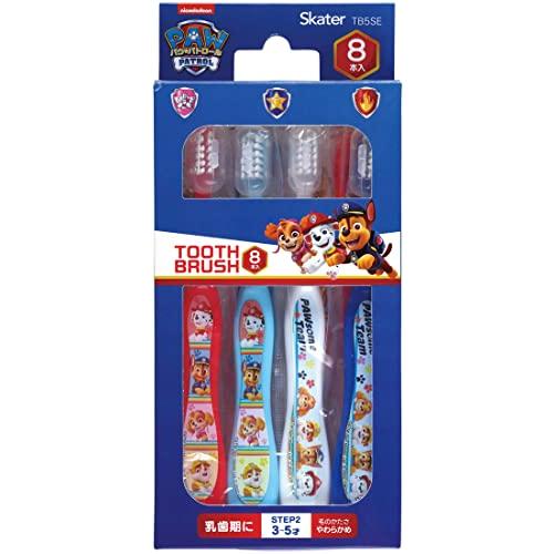 スケーター (skater) 歯ブラシ 園児用 3-5才 やわらかめ 8本入 14cm パウ・パトロ...