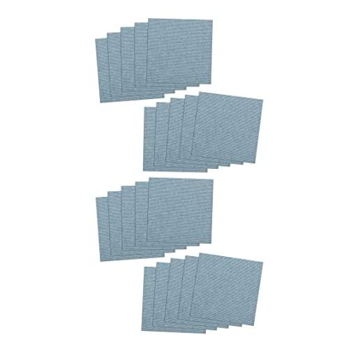 おくだけ吸着 メランジブルー 犬 (20枚入) 30cm×30cm