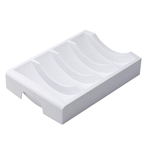 Belca 食器棚収納 お椀スタンドL 直径20cmまでのお椀用 幅18×奥行27×高さ5cm ホワ...