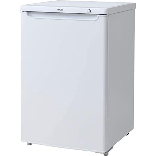 [山善] 冷凍庫 86L 右開き YF-U91(W) ホワイト 一人暮らし 省エネ 家庭用 耐熱天板...