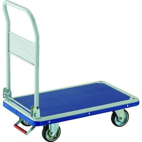 TRUSCO(トラスコ) ドンキーカート 折りたたみ式 810×510 ピン式 固定車 ストッパー付...