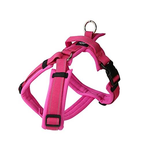 Hakusan ゼロハーネス 負担軽減 犬用ハーネス サイズ調整可 簡単着脱 夜間反射材 軽量 通気...