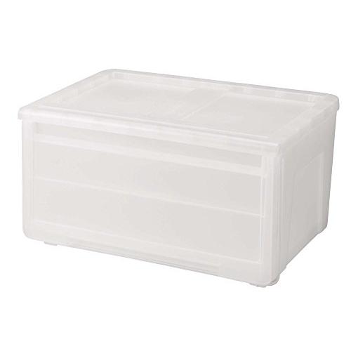 天馬 ウォークインクローゼットにぴったりな奥行40cmの収納ケース カバコの「底」にセットできる引き...