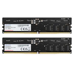 【エイデータ】 PCメモリ DDR5 5600MHz U-DIMM 16GB(8GBx2枚) AD5U56008G-DT-I