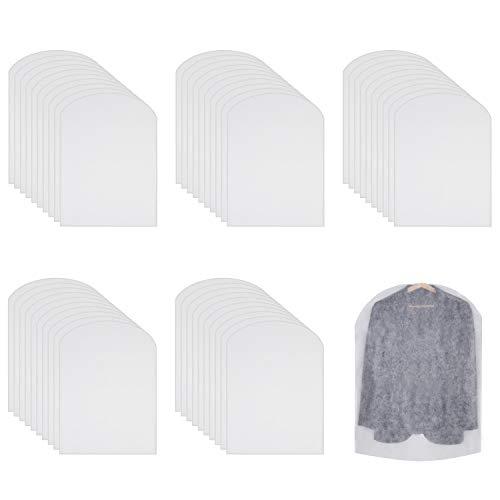 アストロ 衣類カバー ホワイト ショートサイズ 50枚組 両面不織布 洋服カバー スーツカバー カッ...